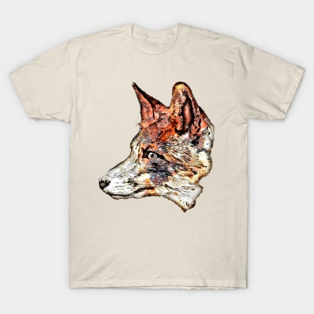 Space Fox no2 T-Shirt by DrPen